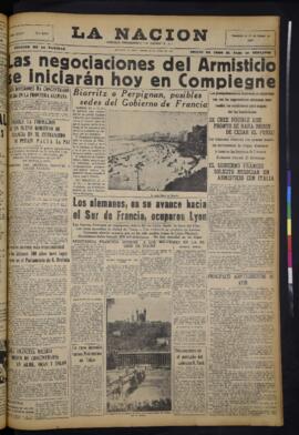 La Nación - 21 de junio de 1940