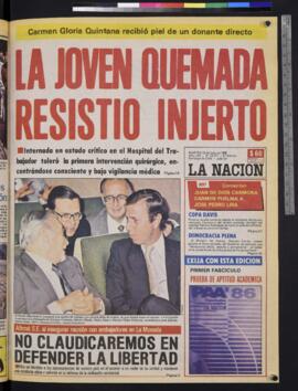 La Nación - 15 de julio de 1986