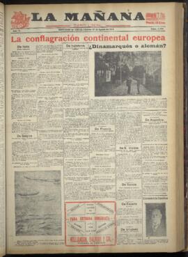 La Mañana - 13 de agosto de 1914