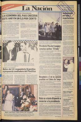 La Nación - 3 de diciembre de 1981