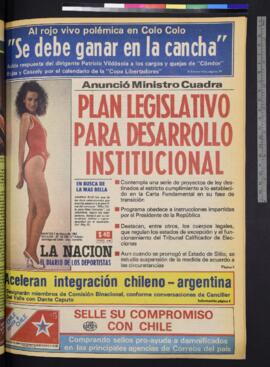 La Nación - 7 de mayo de 1985