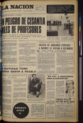 La Nación - 20 de diciembre de 1972
