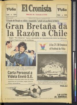 El Cronista - 1 de febrero de 1978