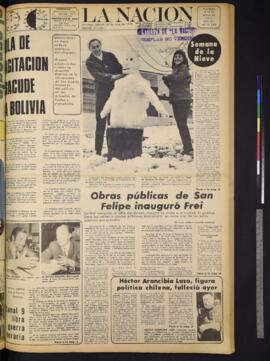 La Nación - 25 de julio de 1970