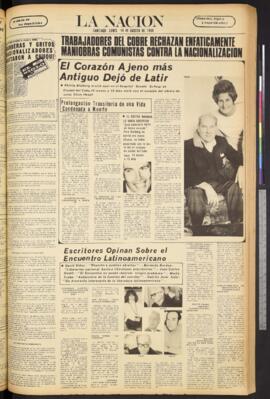 La Nación - 18 de agosto de 1969