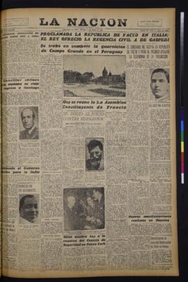 La Nación - 11 de junio 1946