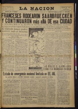 La Nación - 9 de septiembre de 1939