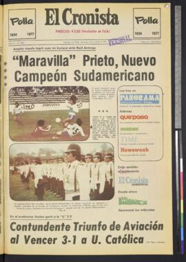 El Cronista - 24 de abril de 1977