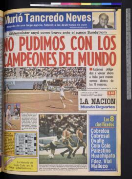 La Nación - 22 de abril de 1985