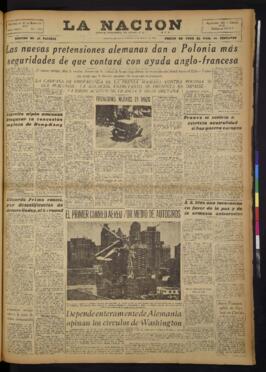 La Nación - 20 de agosto de 1939