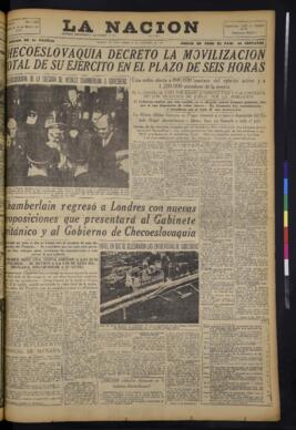 La Nación - 24 de septiembre de 1938