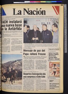 La Nación - 27 de abril de 1987