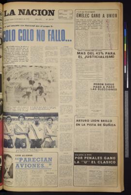 La Nación - 12 de marzo de 1973