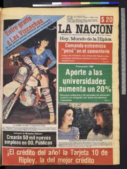 La Nación - 2 de diciembre de 1983