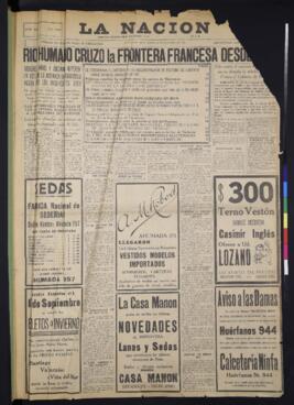La Nación - 1 de septiembre de 1936