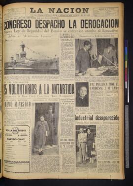 La Nación - 1 de agosto de 1958